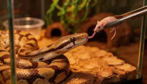 presenting prey at eye level for natural strikes presenting prey at eye level for natural strikes