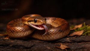 rapid tongue flicking and gaping rapid tongue flicking and gaping