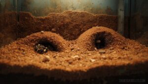 recommended depth for small burrowing snakes recommended depth for small burrowing snakes
