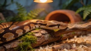 regular feeding and gentle enclosure exploration regular feeding and gentle enclosure exploration