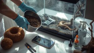 removing substrate, hides, and decor removing substrate, hides, and decor