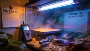 replace and monitor uvb bulbs on a schedule replace and monitor uvb bulbs on a schedule