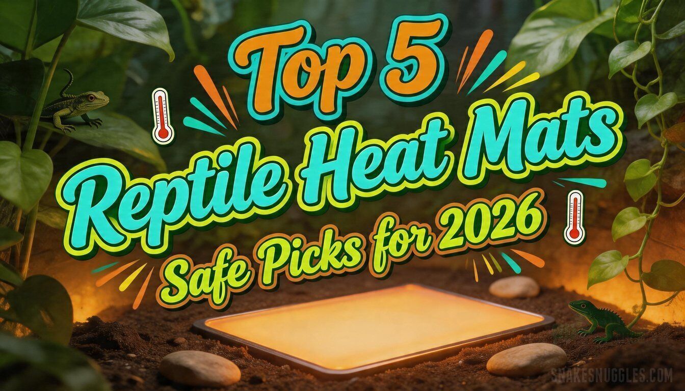 Top 5 Reptile Heat Mats for Beginners: Safe Picks for 2026