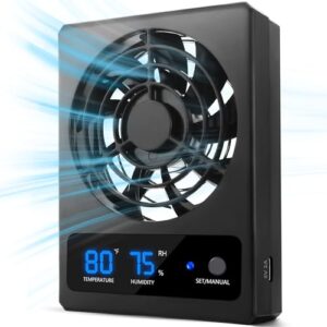 Reptile Ventilation Fan with Humidity B0CJVQCH3M