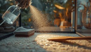 rinsing, drying, and resetting the habitat rinsing, drying, and resetting the habitat