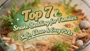 snake bedding for families