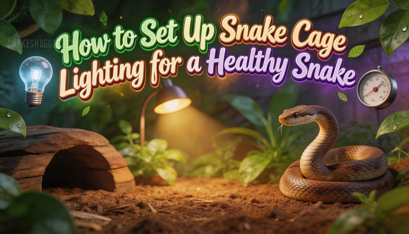 How to Set Up Snake Cage Lighting for a Healthy Snake