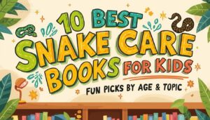 snake care books for kids