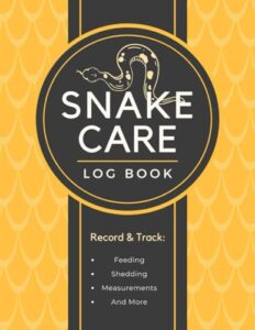 Snake Care Log Book: Record B0CLD23W6C