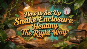 snake enclosure heating recommendations