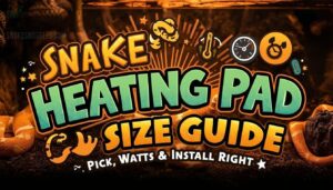 snake heating pad size guide snake heating pad size guide