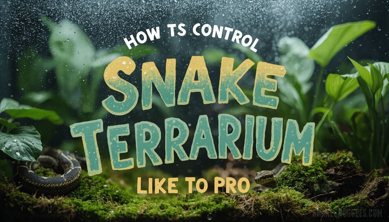 Snake Level Display How to Control Snake Terrarium Moisture Levels Like a Pro