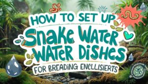 snake water dishes for breeding enclosures