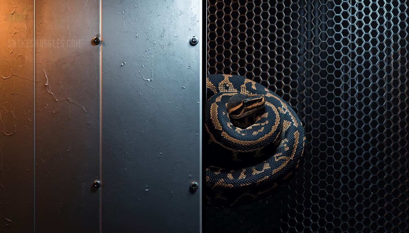 Snake Mesh Panel Best Recommended Snake Enclosure Materials for Safe Setups