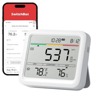 SwitchBot CO2 Detector, Air Quality B0DLN46519