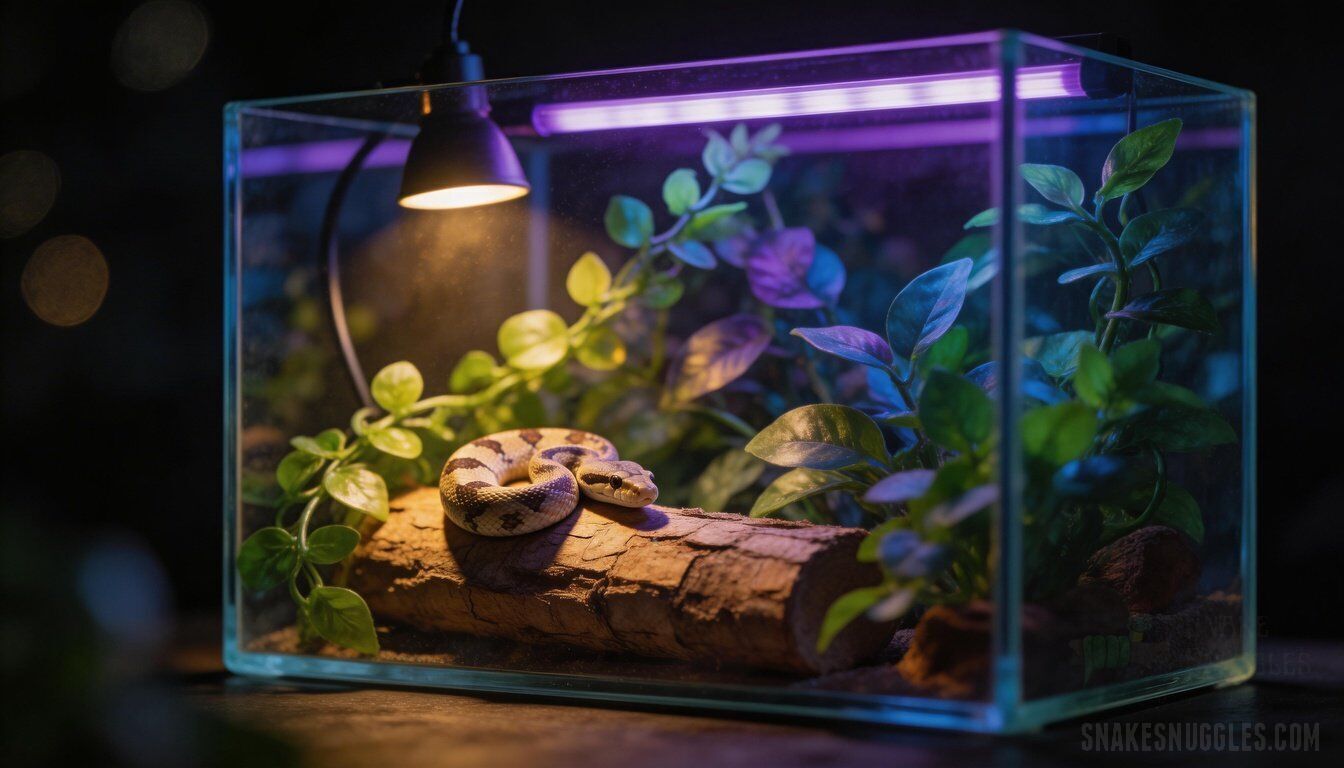 How to Set Up Snake Cage Lighting for a Healthy Snake