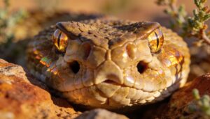 vertical pupils and heat-sensing pits vertical pupils and heat-sensing pits