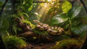 why add live plants to your snake habitat why add live plants to your snake habitat