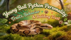 young ball python personality