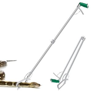 60" Snake Tongs Collapsible Grabber, B0BWRN6RPW