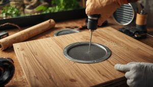 adding mesh screens or pre-made vents adding mesh screens or pre-made vents
