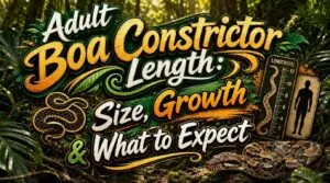 adult boa constrictor length adult boa constrictor length