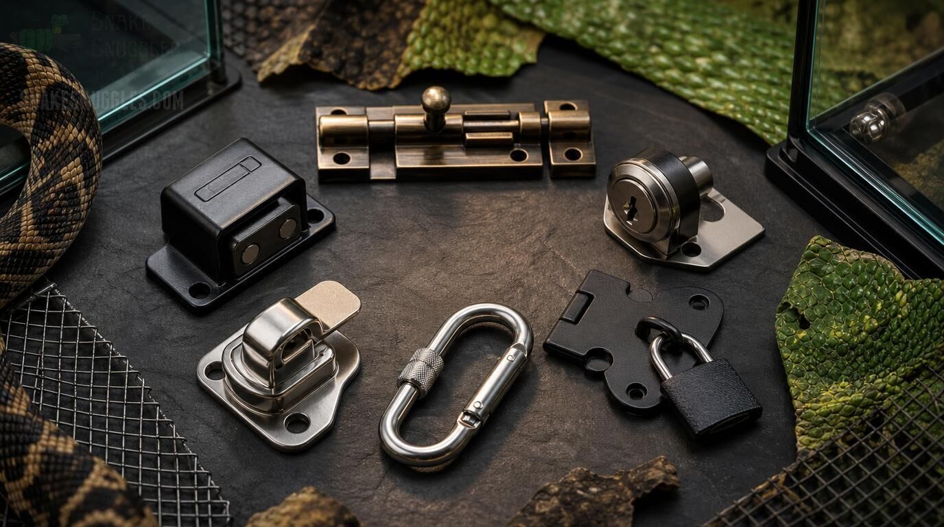 6 Best Locking Mechanisms for Reptile Cages: Stay Escape-Free