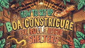 boa constrictor enclosures for rescue shelters