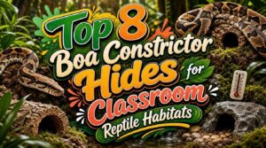 boa constrictor hides for classroom reptile habitats