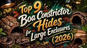 boa constrictor hides for large enclosures