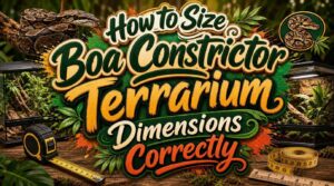 boa constrictor terrarium dimensions boa constrictor terrarium dimensions