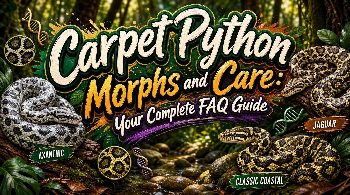 Defensive Carpet Python Carpet Python Morphs and Care: Your Complete FAQ Guide