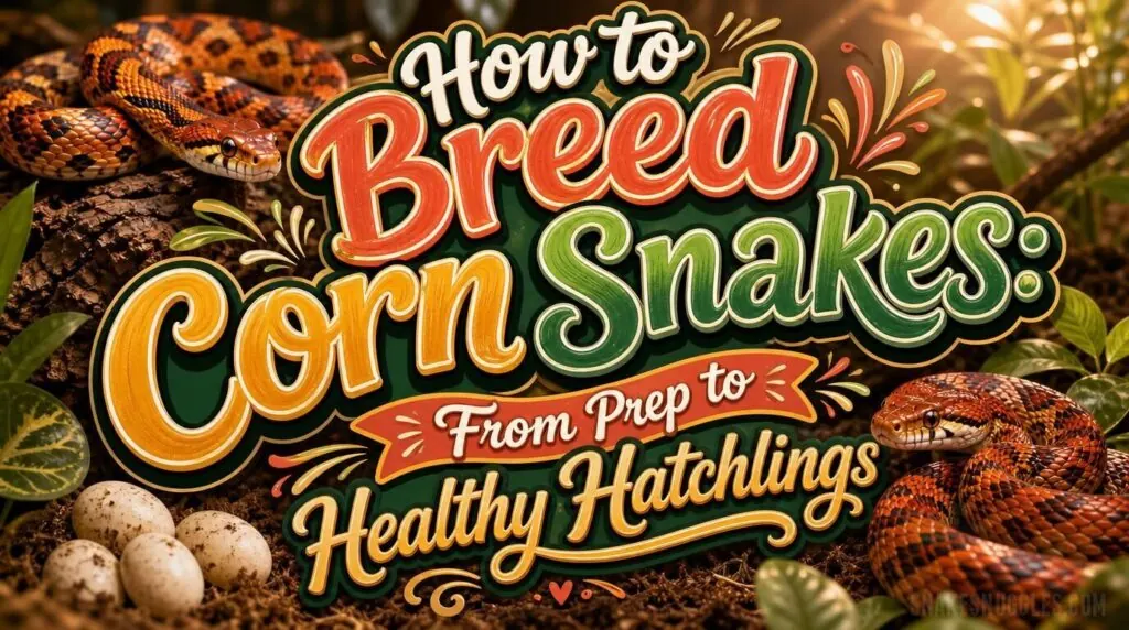 How to Breed Corn Snakes: From Prep to Healthy Hatchlings