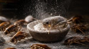 dusting feeder insects dusting feeder insects
