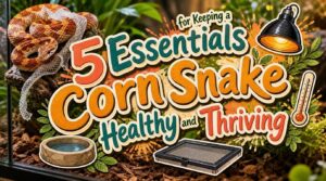 essentials for keeping a corn snake healthy