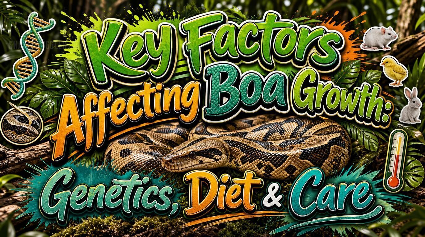 Boa Growth Rates Boa Constrictor Growth Rate Chart: Size, Age, and Factors Explained