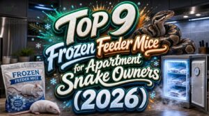 frozen feeder mice for apartment snake owners