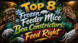 frozen feeder mice for experienced boa constrictor keepers