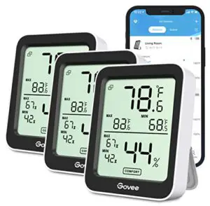 Govee Indoor Hygrometer Thermometer 3 B0BQ6P8JLD