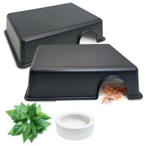 Hamiledyi Reptile Hide Box 4 B0F9PKBK4S