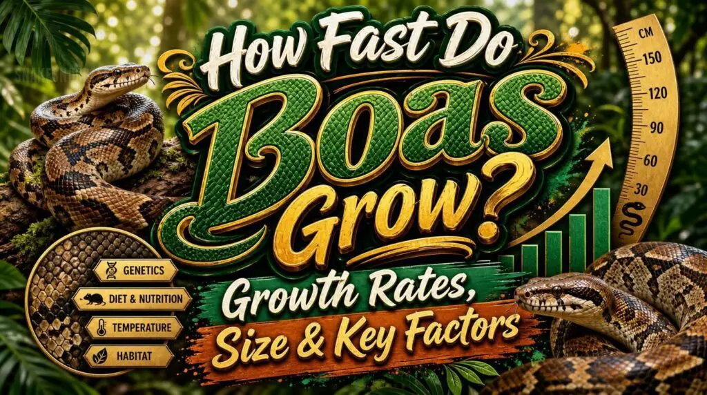 Boa Growth Rates How Fast Do Boas Grow? Growth Rates, Size & Key Factors