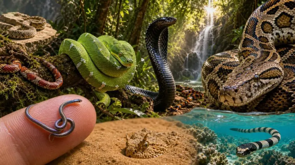 Snaks Types Types of Snakes: Venomous, Pet & Wild Species Guide (2026)