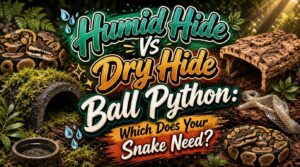 humid hide vs dry hide ball python