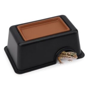 Hypeety Reptile Hide Box, Small B07DLMN6LK