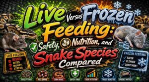 live versus frozen feeding live versus frozen feeding