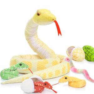 MaoGoLan 8Pcs Big Snake Stuffed B0CQYP5D7P