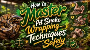 pet snake wrapping techniques pet snake wrapping techniques