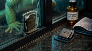 replace loose adhesive locks immediately replace loose adhesive locks immediately