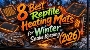 reptile heating mats for winter snake keeping