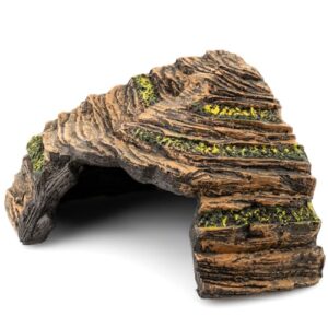 Reptile Hide Cave Naturalistic B0DX1NMGHC